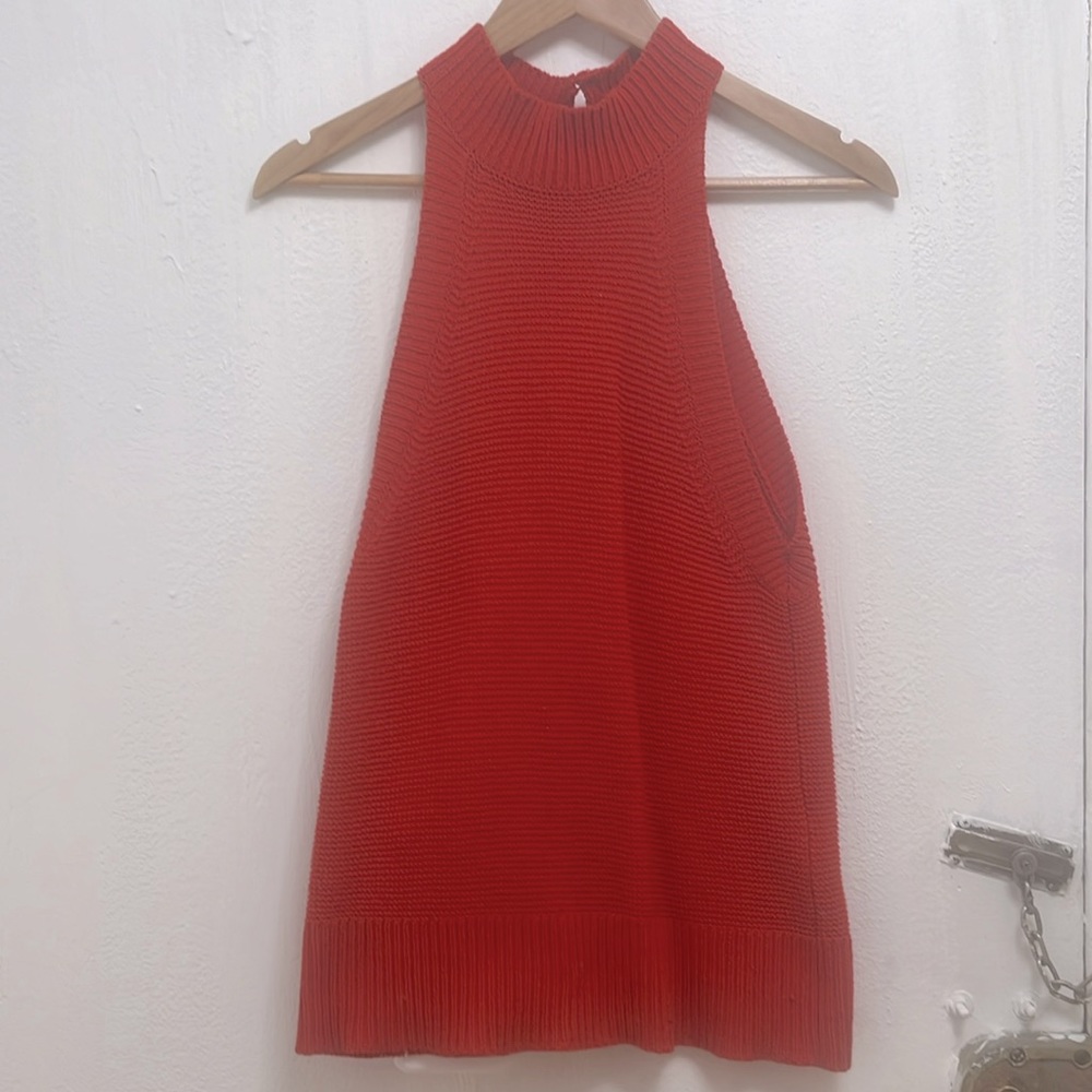 Joie Sweater Sleeveless Halterneck Sweater